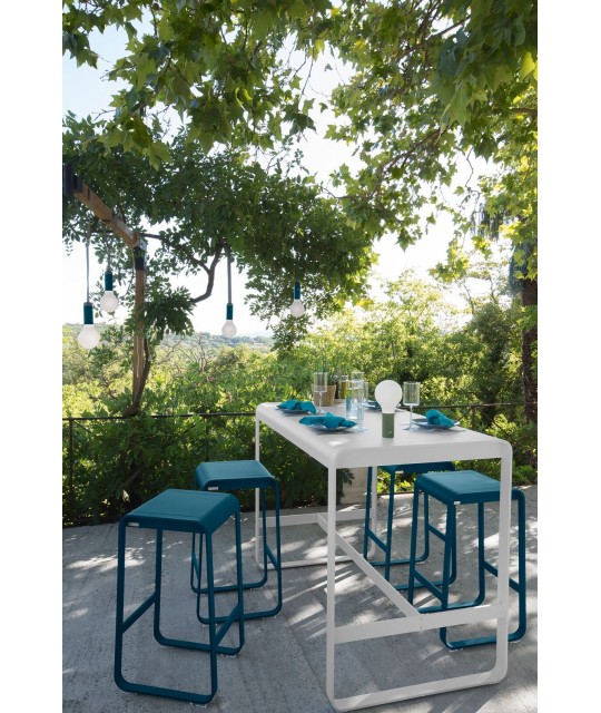 Table Haute Bellevie Fermob 140x80x105 - Élégance et Confort pour Votre Extérieur