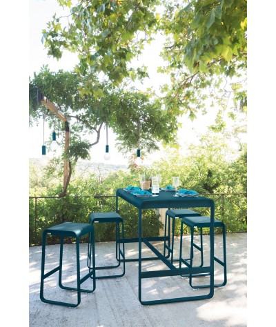Table Haute Bellevie Fermob 140x80x105 - Élégance et Confort pour Votre Extérieur