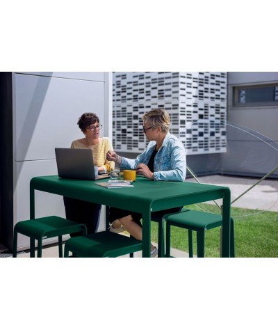 Table Haute Bellevie Fermob 140x80x105 - Élégance et Confort pour Votre Extérieur