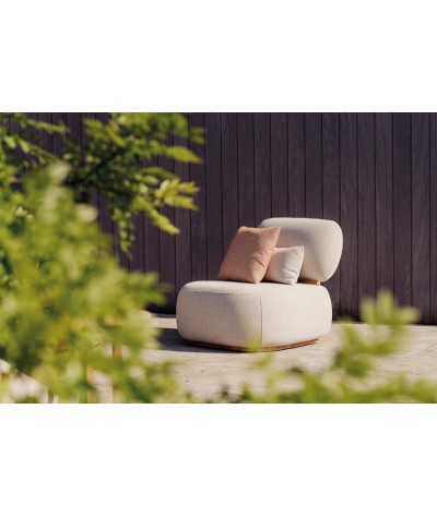 Salon Ruby Gescova – Élégance du Teck et Confort Absolu