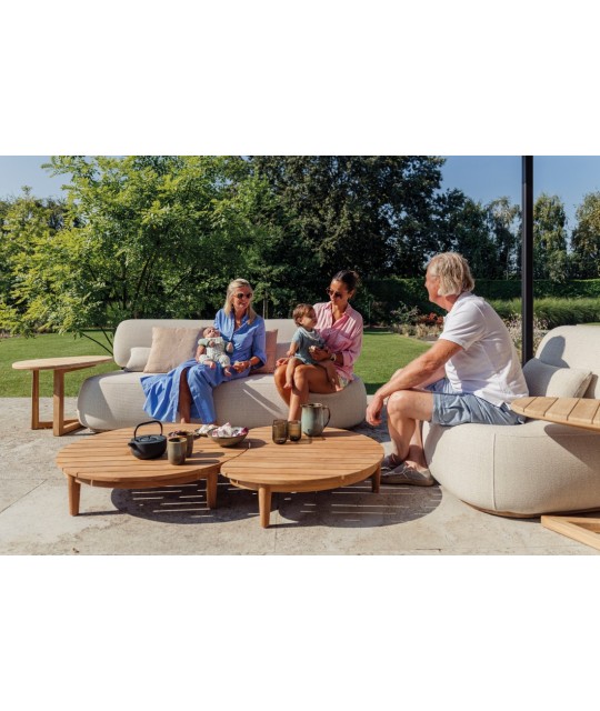 Tables Basses Santorini Gescova – Élégance du Teck pour Votre Jardin