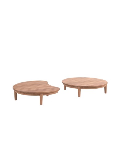 Tables Basses Santorini Gescova – Élégance du Teck pour Votre Jardin