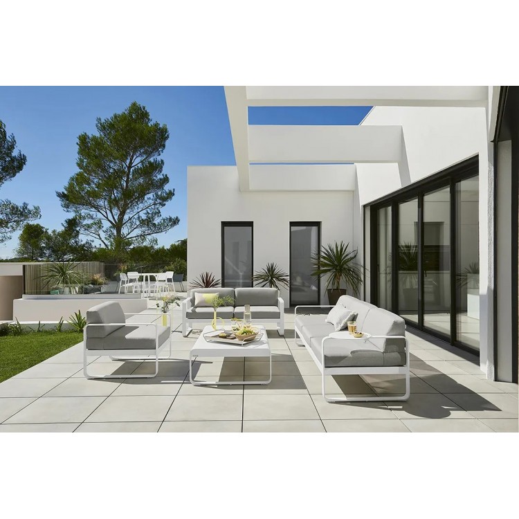 Canapé 2 Places Bellevie Fermob - Élégance et Confort pour Vos Espaces Extérieurs