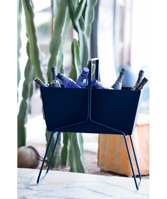 Jardinière Haute Basket Fermob - Design Élégant pour Terrasse et Jardin