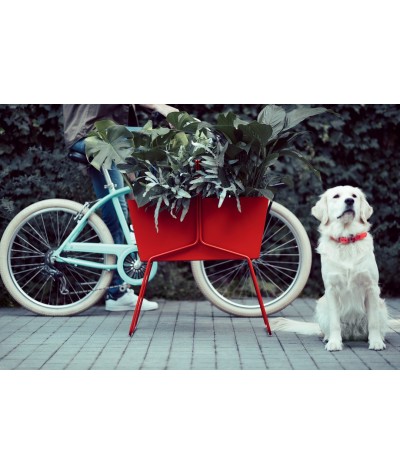 Jardinière Haute Basket Fermob - Design Élégant pour Terrasse et Jardin