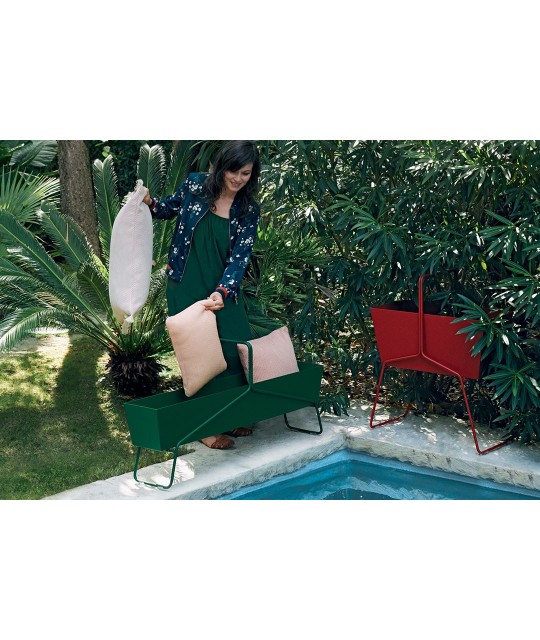Jardinière Longue Basket Fermob - Design Élégant pour Jardin et Terrasse