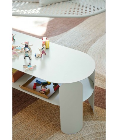 Console Basse Bebop Fermob 120x40x42 - Design Élégant pour Jardin et Terrasse