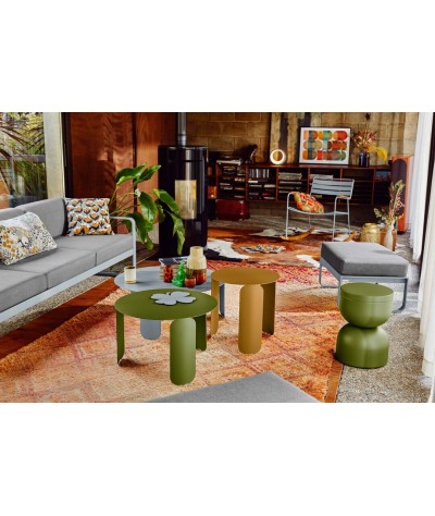 Table Basse Bebop Fermob 60 cm - Design Moderne et Fonctionnel pour Jardin et Terrasse
