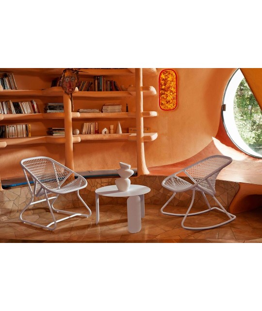 Table Basse Bebop Fermob 60 cm - Design Moderne et Fonctionnel pour Jardin et Terrasse